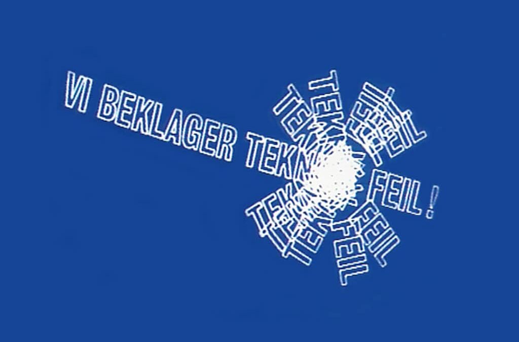 Feil i kontaktskjema